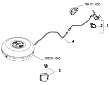 10200-021 FUEL PIPE INLET