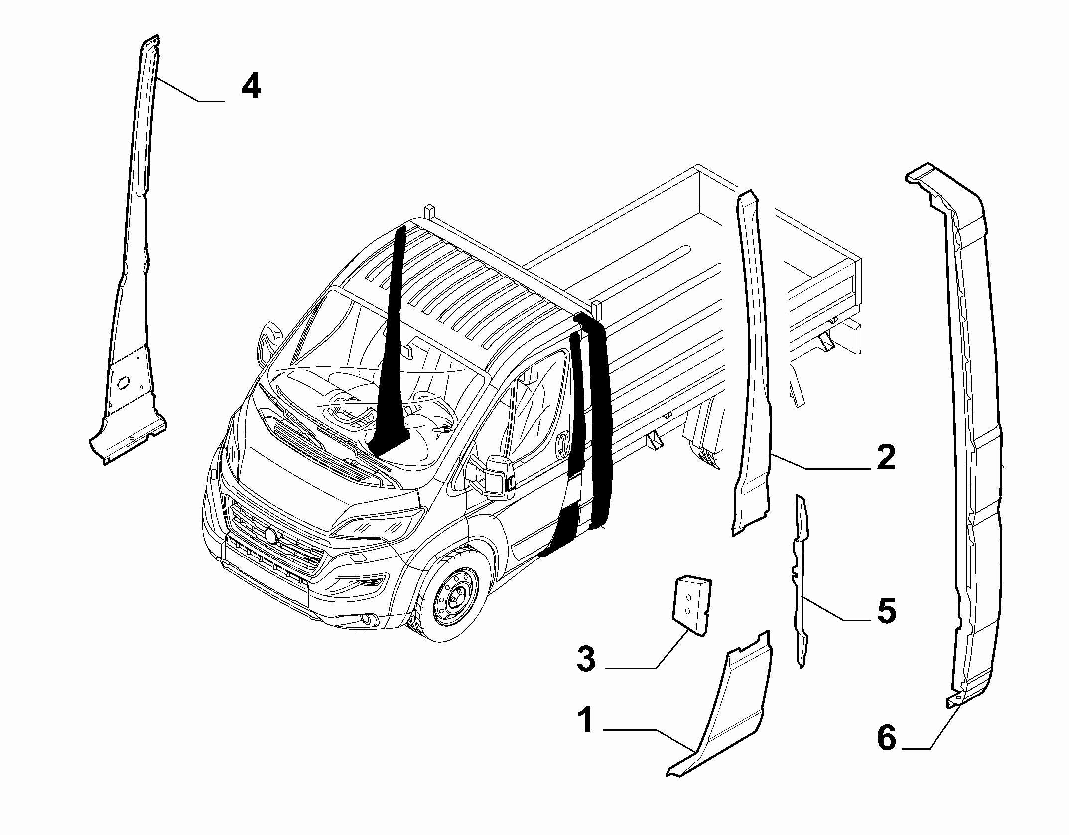 70019-010 EXTERNAL SIDE FRAME