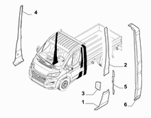 70019-010 EXTERNAL SIDE FRAME