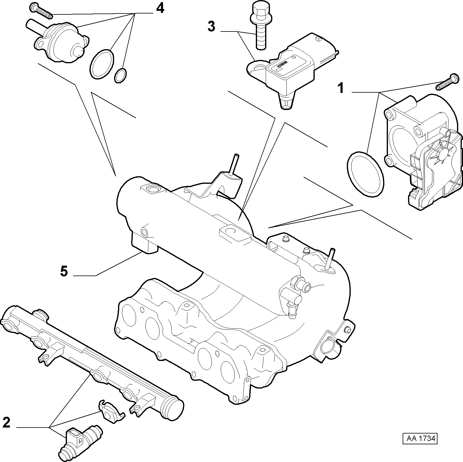 51775938 AIR DUCT SYSTEM