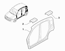70019-010 EXTERNAL SIDE FRAME