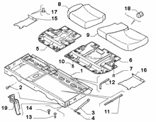 70613/14 REAR SEAT