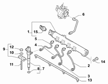 10226-020 HYDRAULIC COUNTER AND INJECTORS