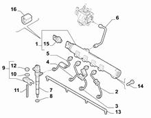 10226-020 HYDRAULIC COUNTER AND INJECTORS