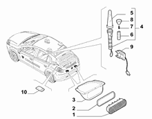 55530-020 WARNING LIGHTS