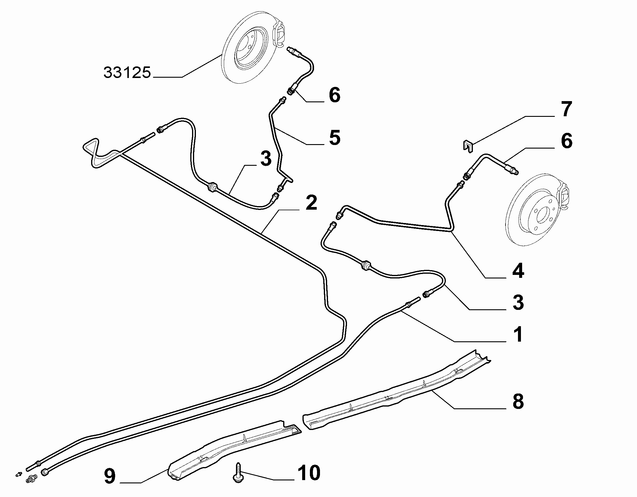 33102-060 REAR PIPING