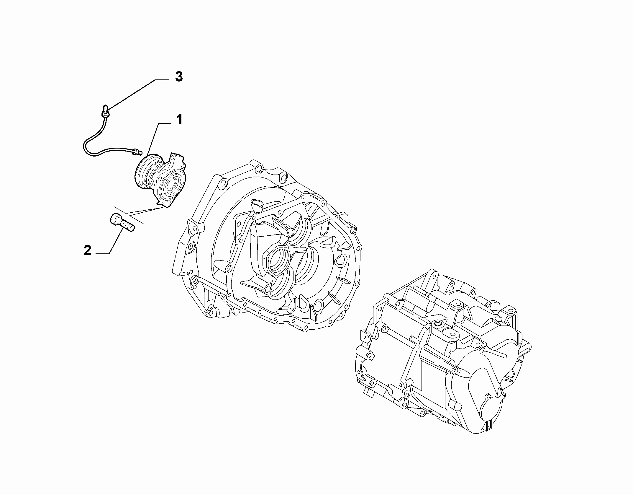 21207-040 HYDRAULIC ACTUATOR CLUTCH RELEASE