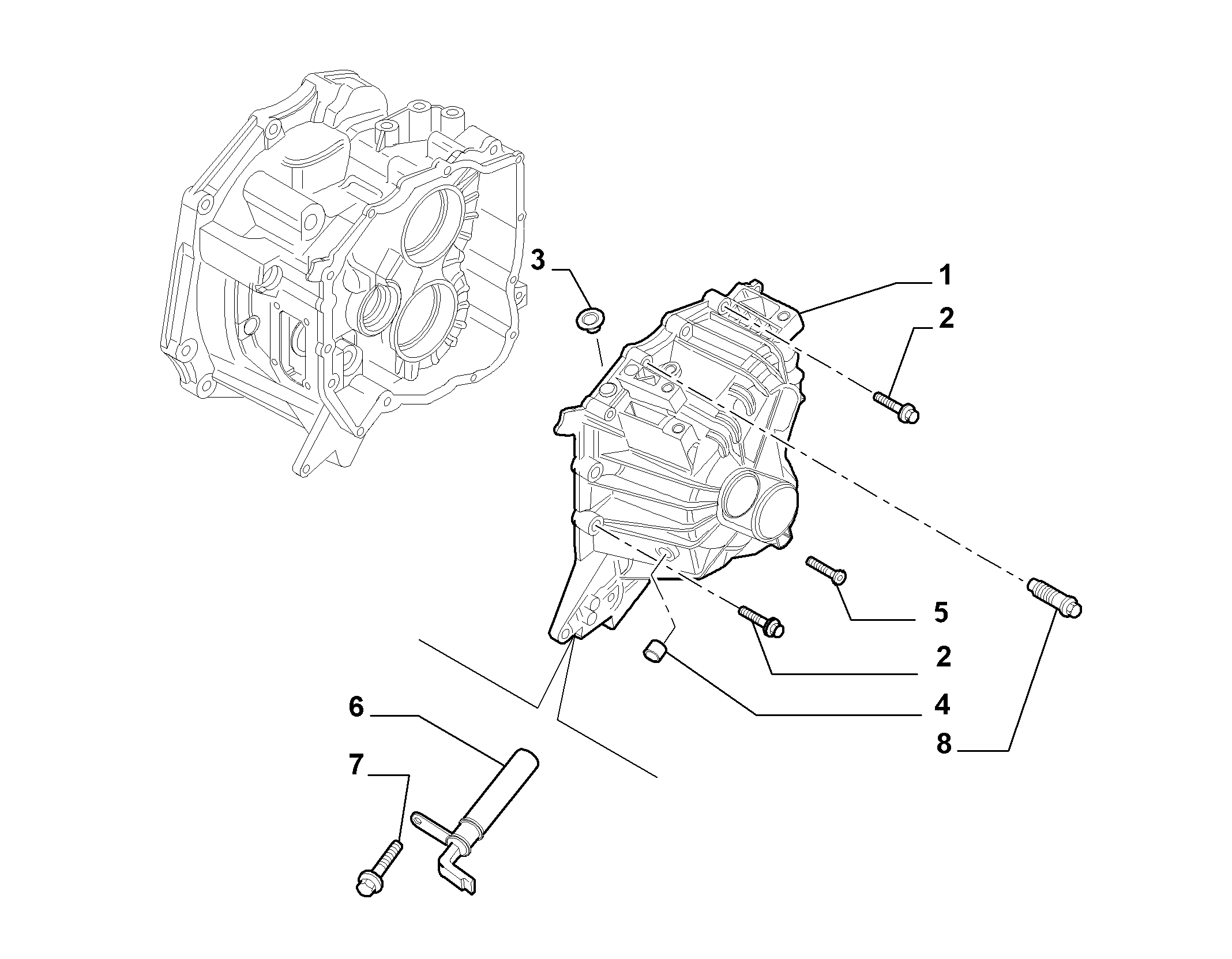 21207-020 GEAR BOX COVERS