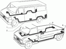 55525/00 ПУЧОК ПРОВОДОВ (ЗАДНЯЯ ЧАСТЬ) 