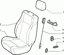 70606/01 ЧЕХЛЫ ДЛЯ ПЕРЕДНИХ СИДЕНИЙ