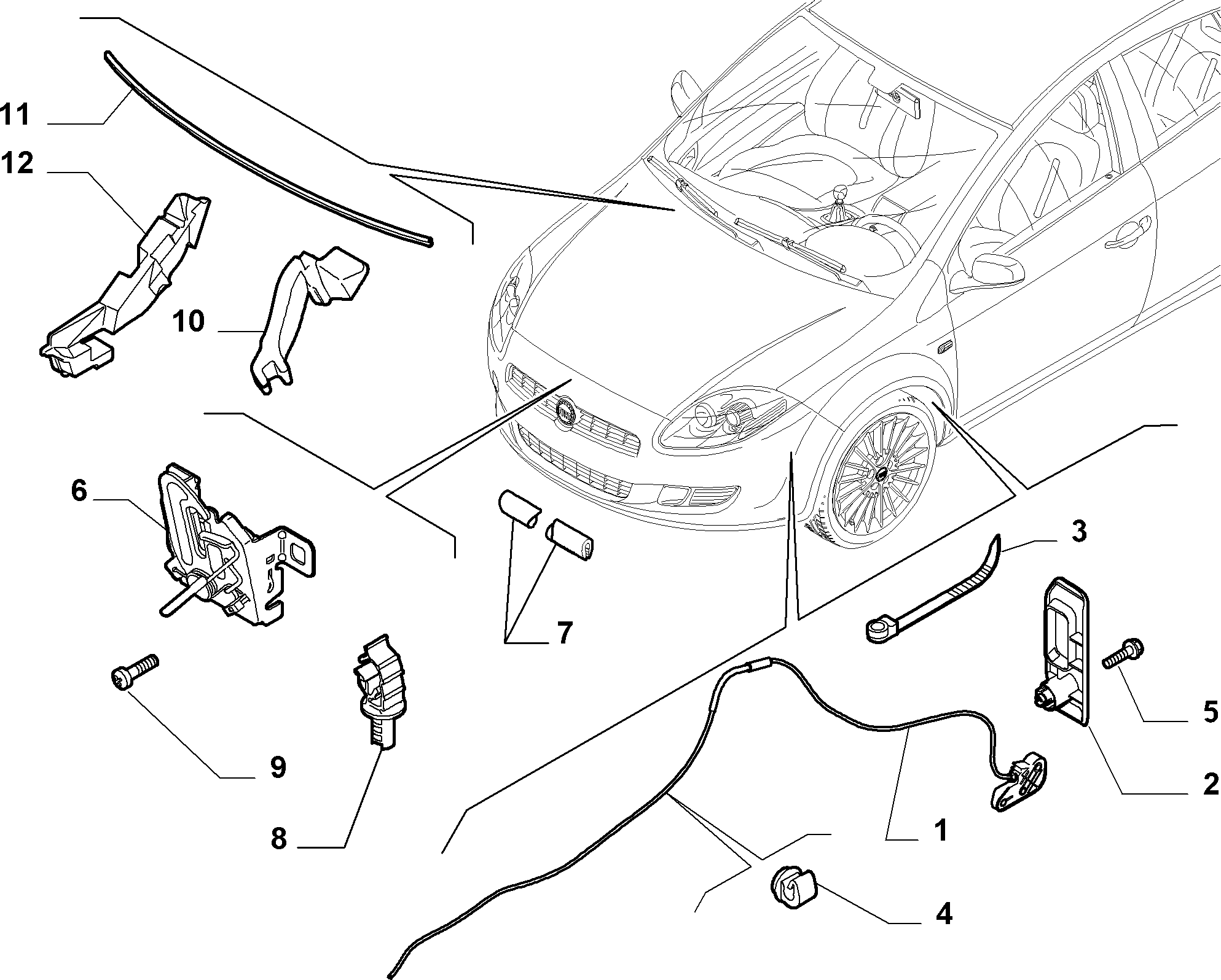 70101-020 TRUNK SPACE COVER ACCESSORY