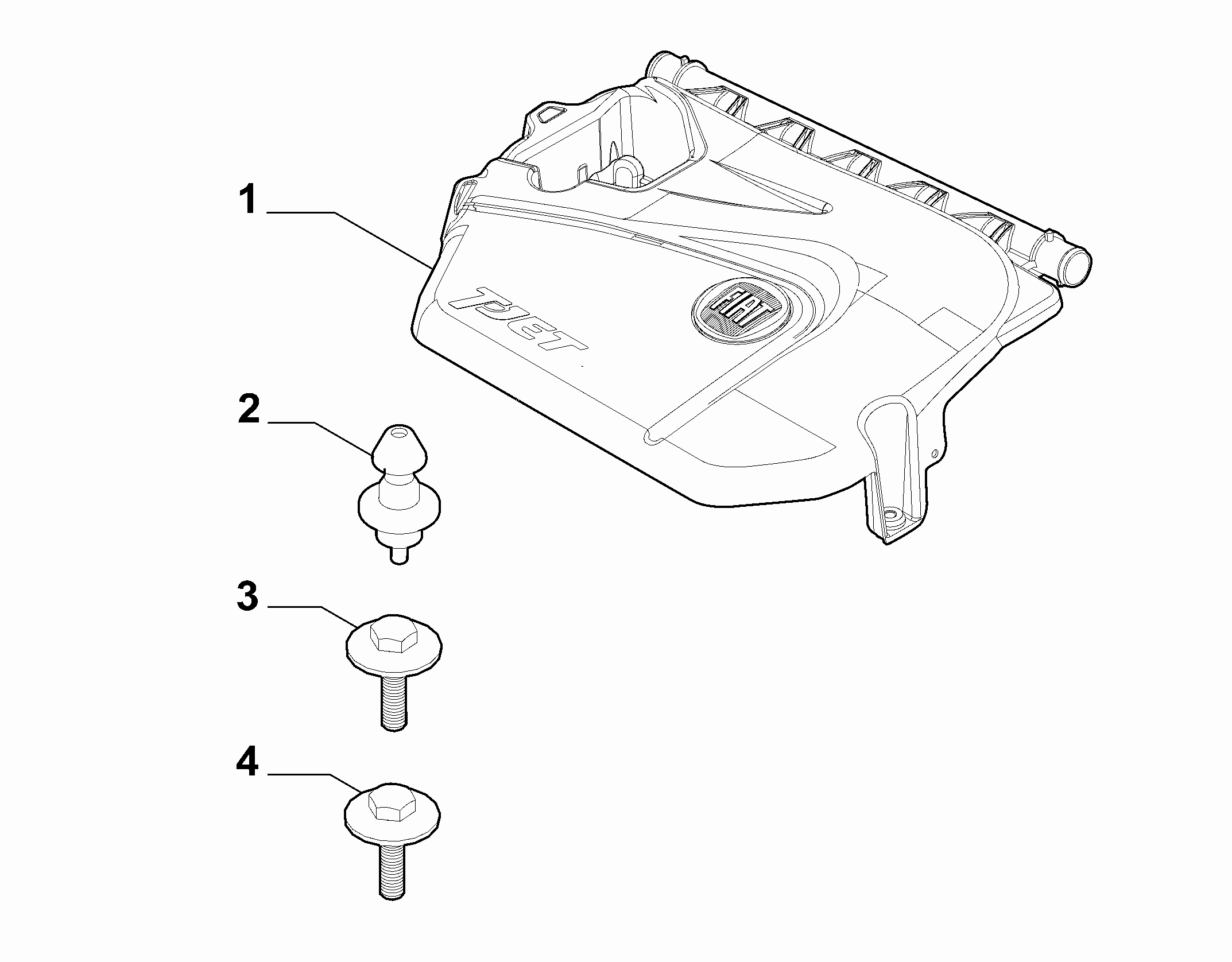 38115-040 ENGINE COVER