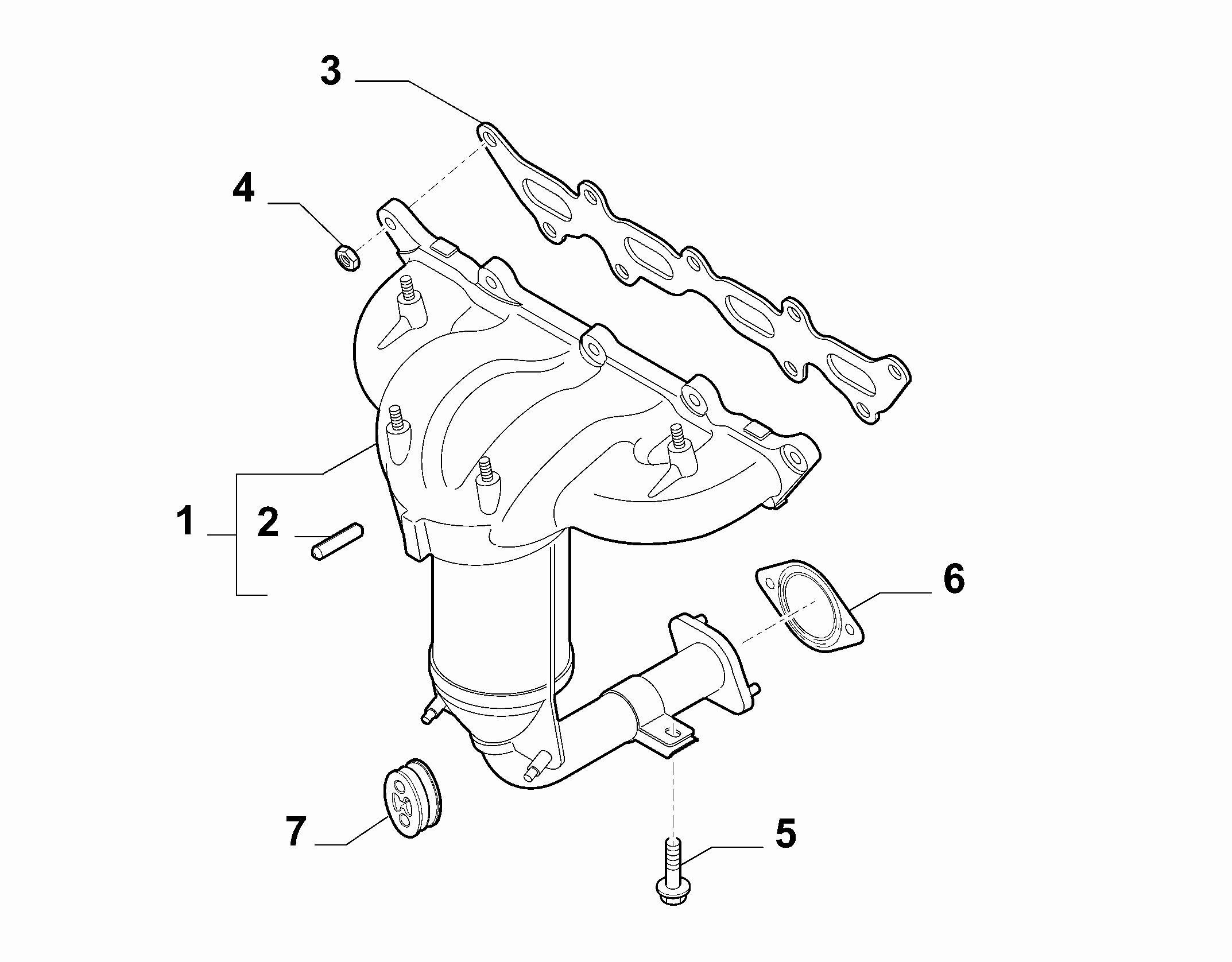 10258-010 FRONT PIPING