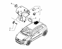 70523-040 INNER REAR PILLAR AND QUARTER GLASS TRIMS