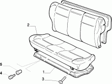 70613/04 REAR SEAT