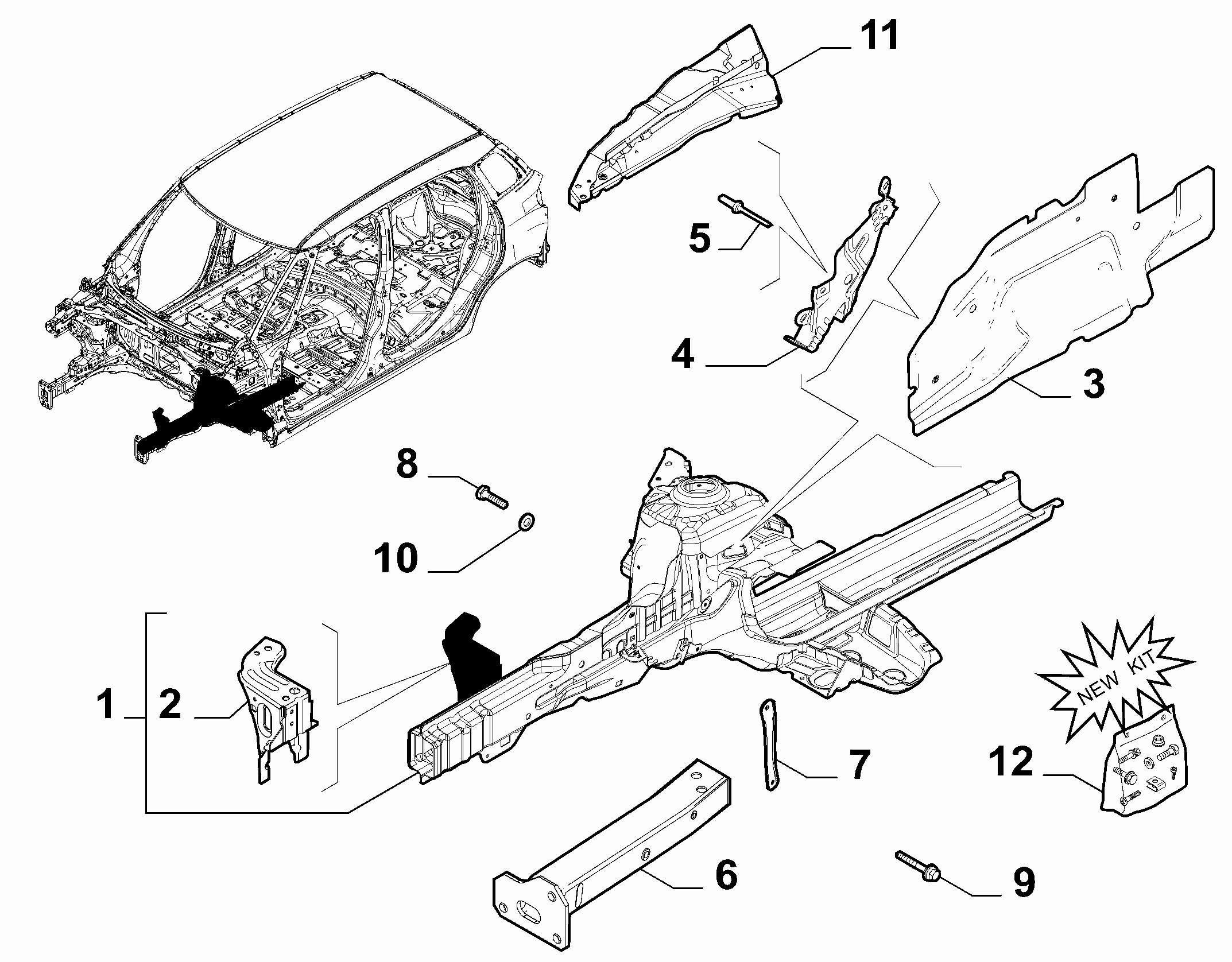 70002-020 FRONT STRUT