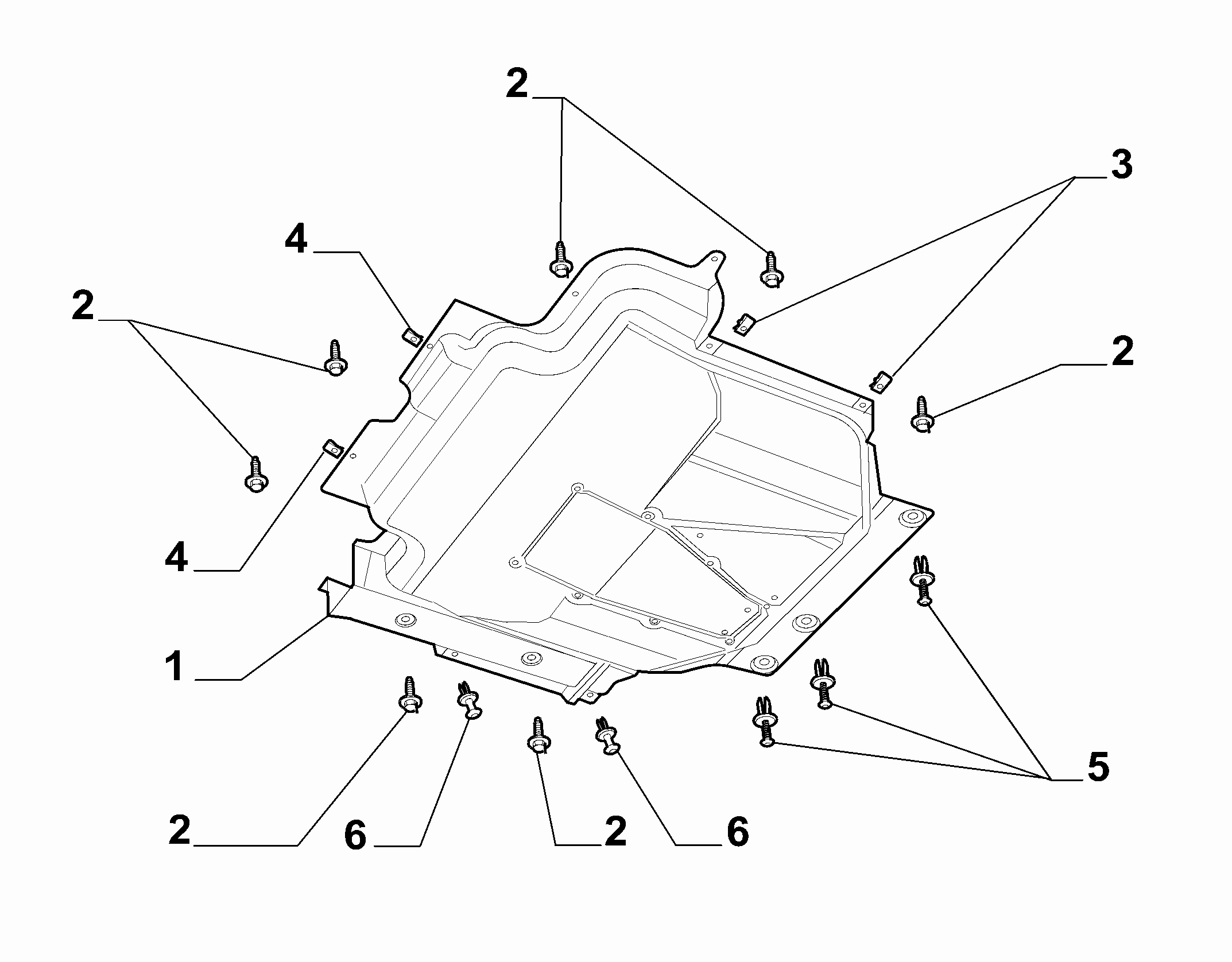 38115-010 ENGINE UNDERSIDE GUARD
