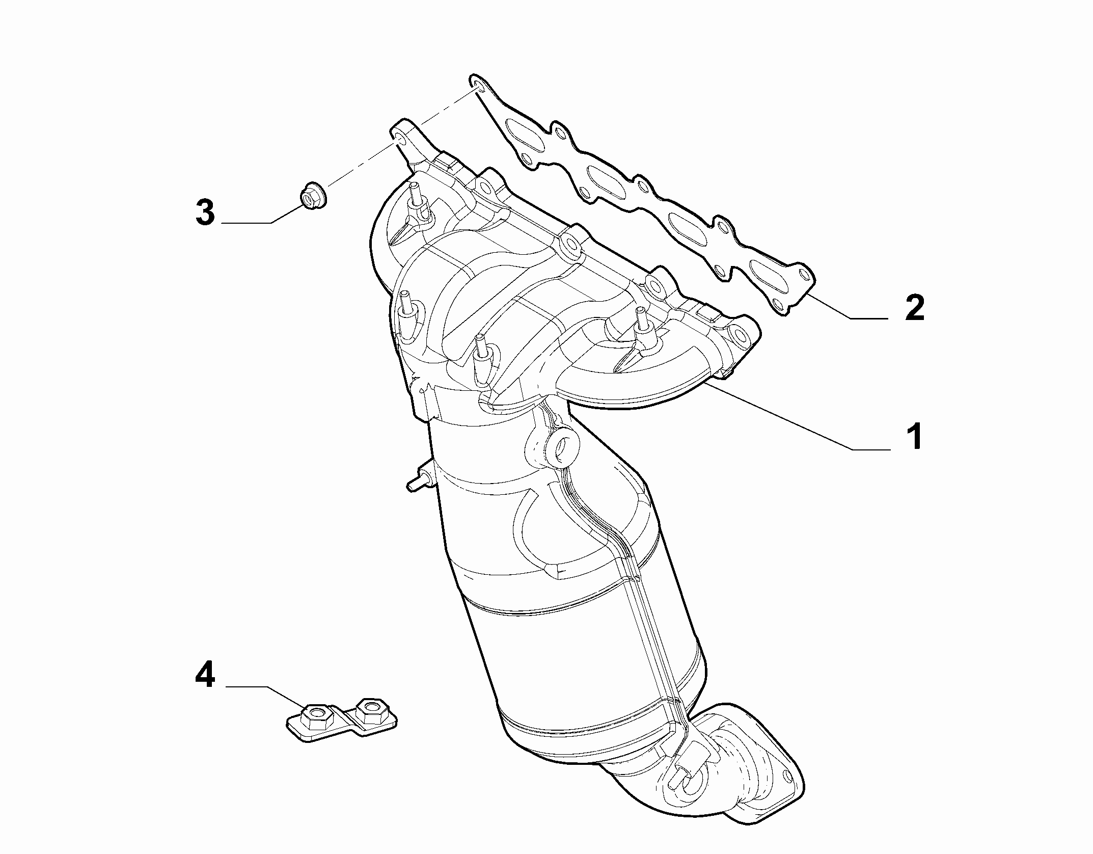 10258-010 FRONT PIPING