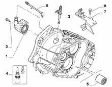 21207-040 HYDRAULIC ACTUATOR CLUTCH RELEASE