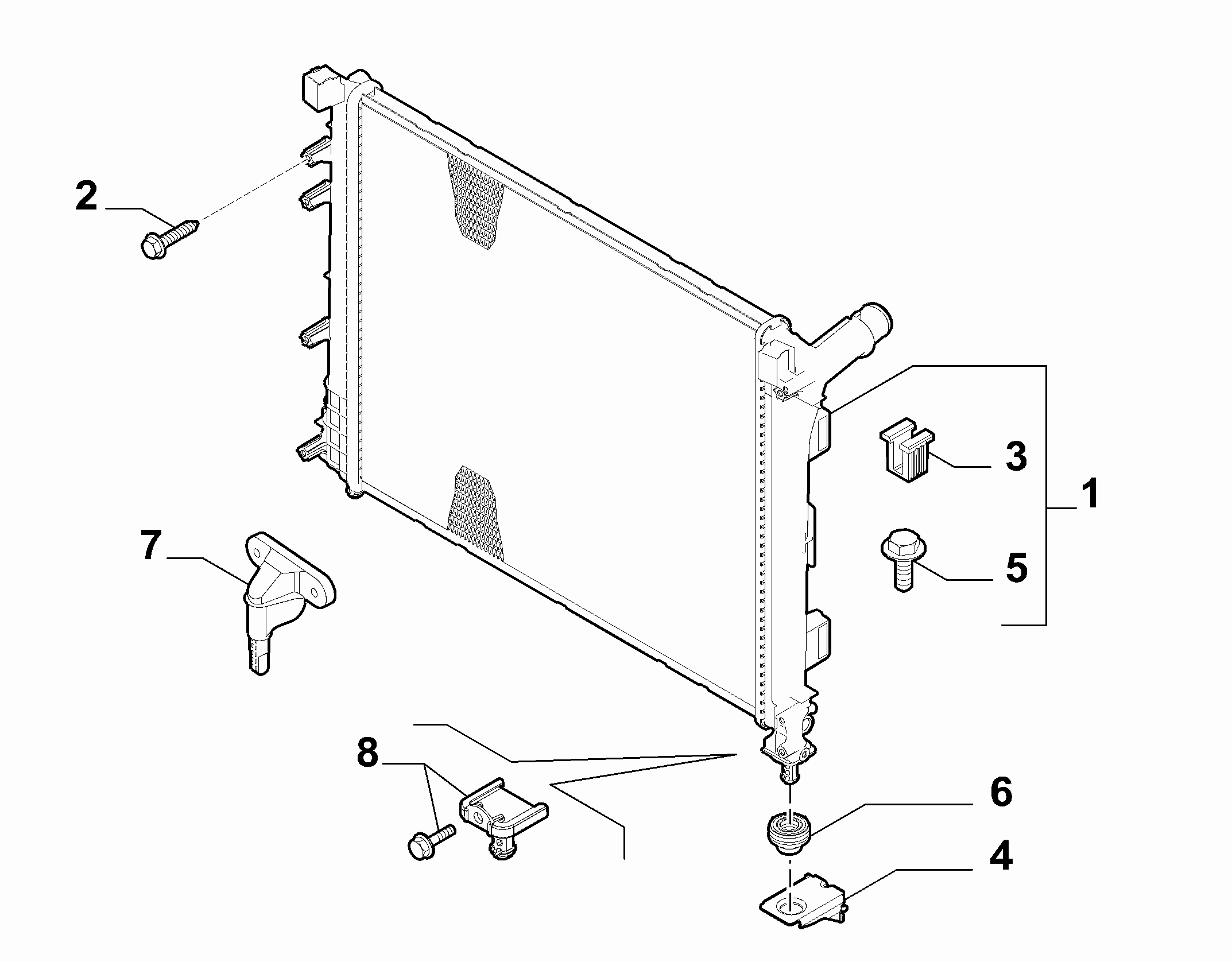 10401-010 RADIATOR