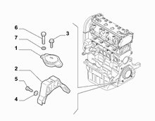10002-020 GEARBOX INLET SCREW ANCHOR SUSPENSION