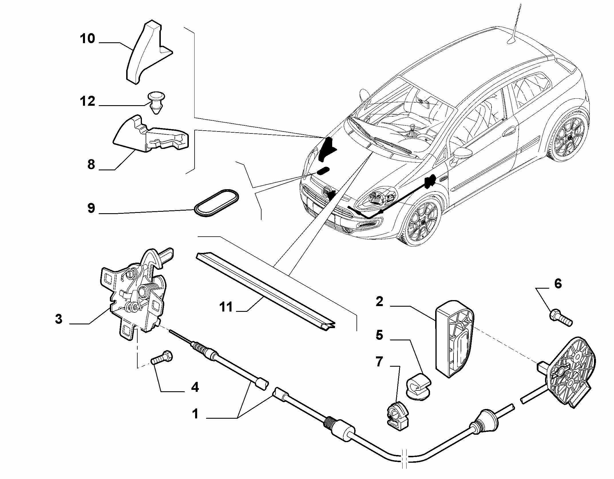 70101-020 TRUNK SPACE COVER ACCESSORY