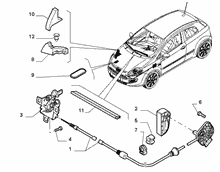 70101-020 TRUNK SPACE COVER ACCESSORY