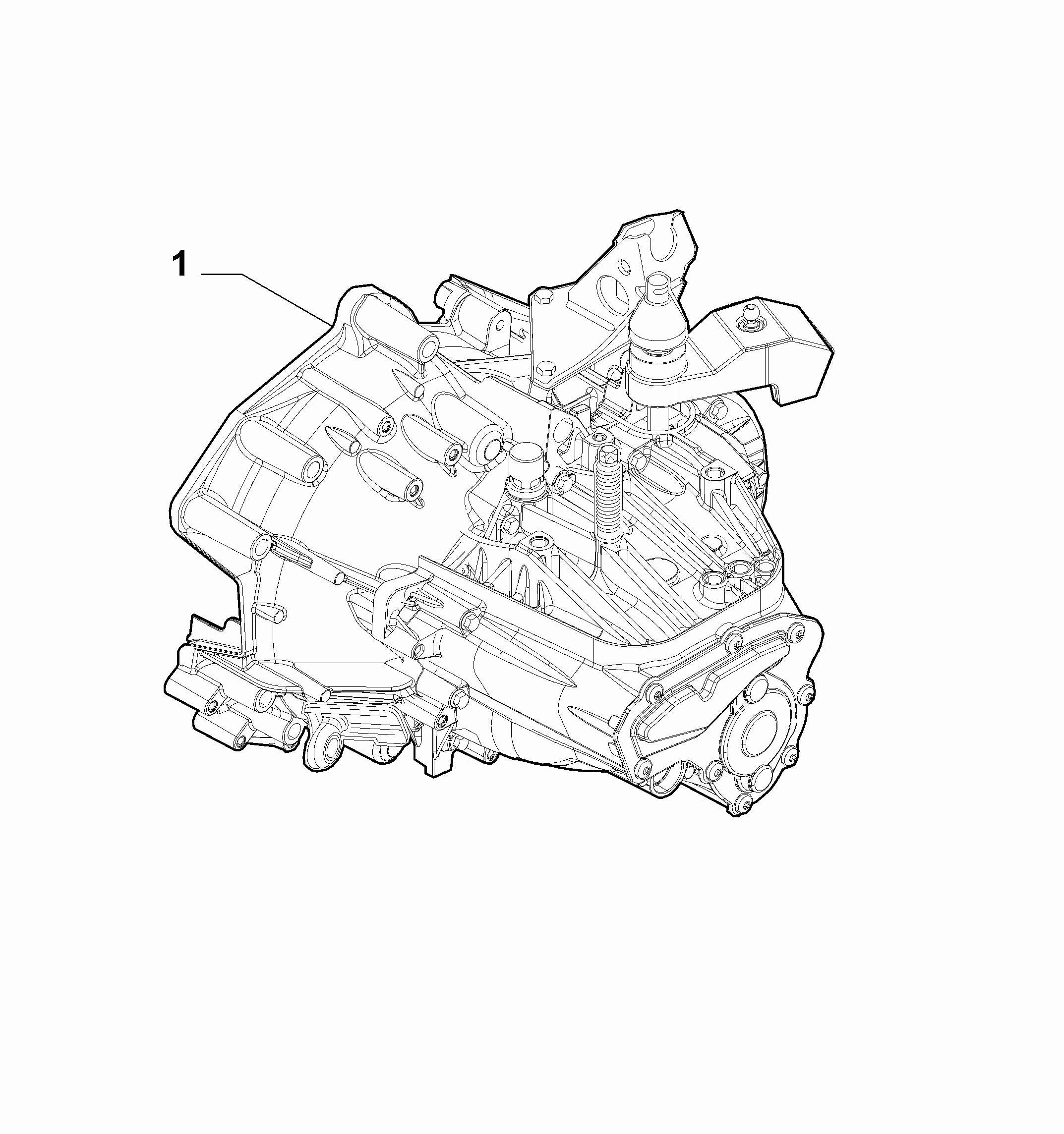 21200-010 GEARBOX AND COVERS