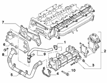10259-010 OIL COOLER AND EGR VALVE