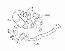 10258-010 FRONT PIPING