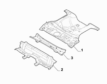 70006-020 REAR FLOOR PANEL