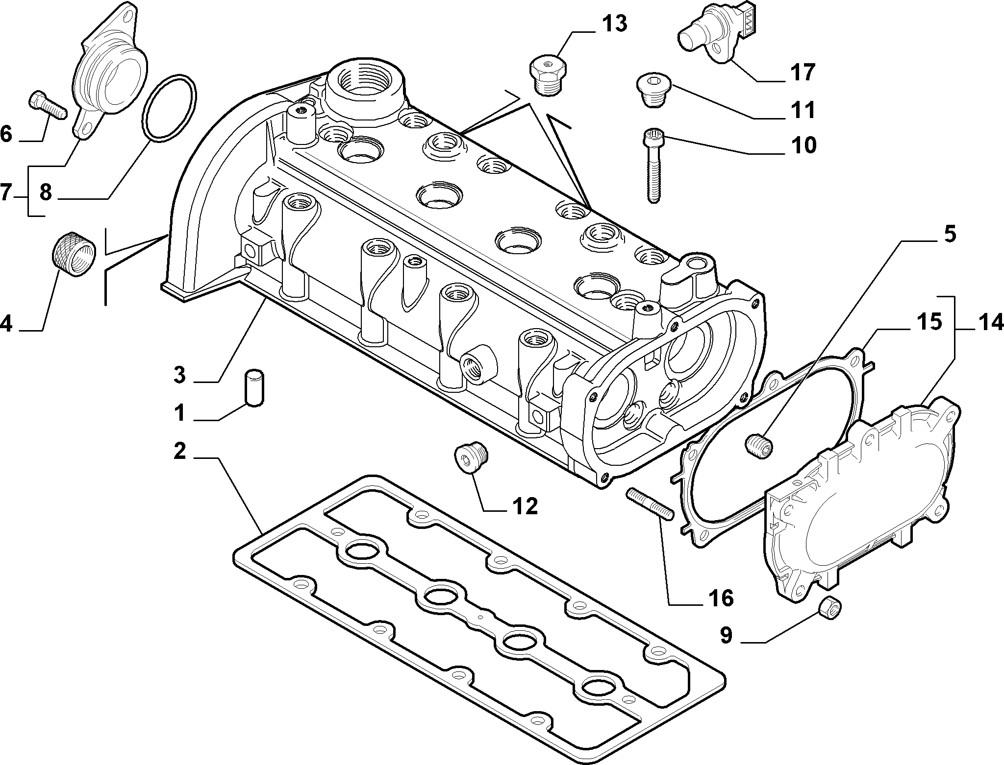 10101-040 UPPER CYLINDER HEADS