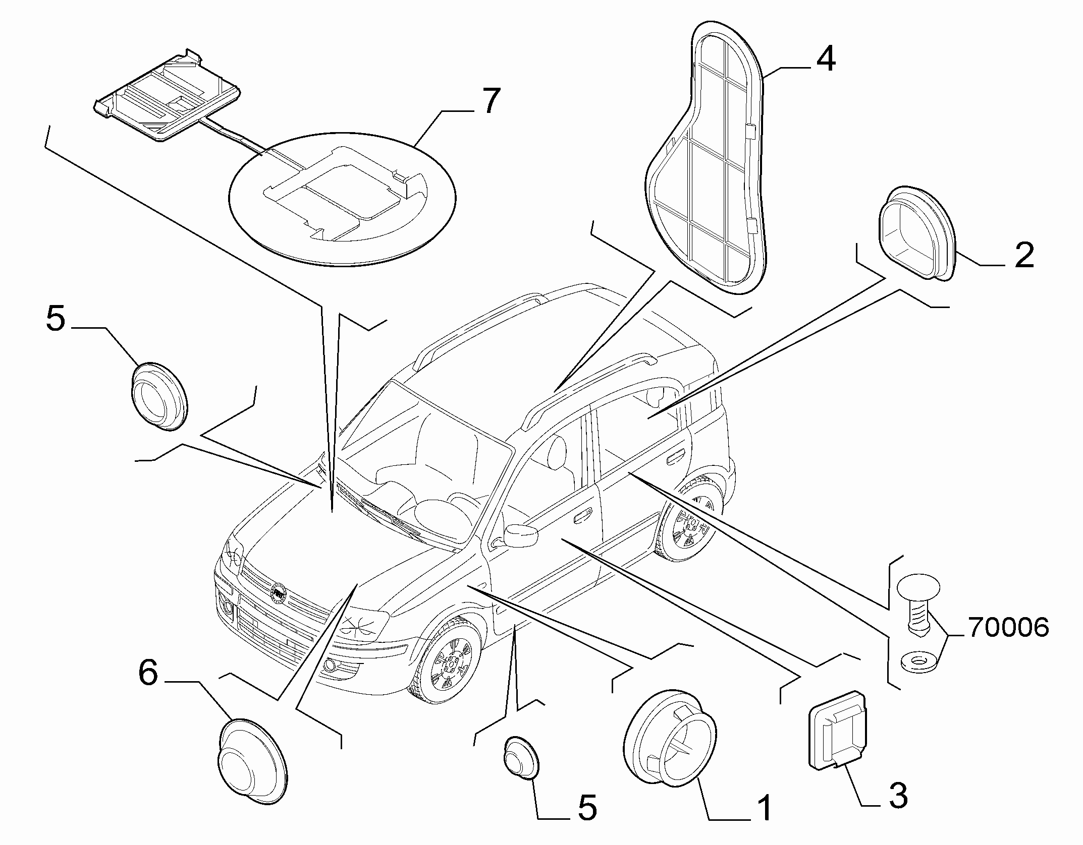 70522-030 CLAMPS