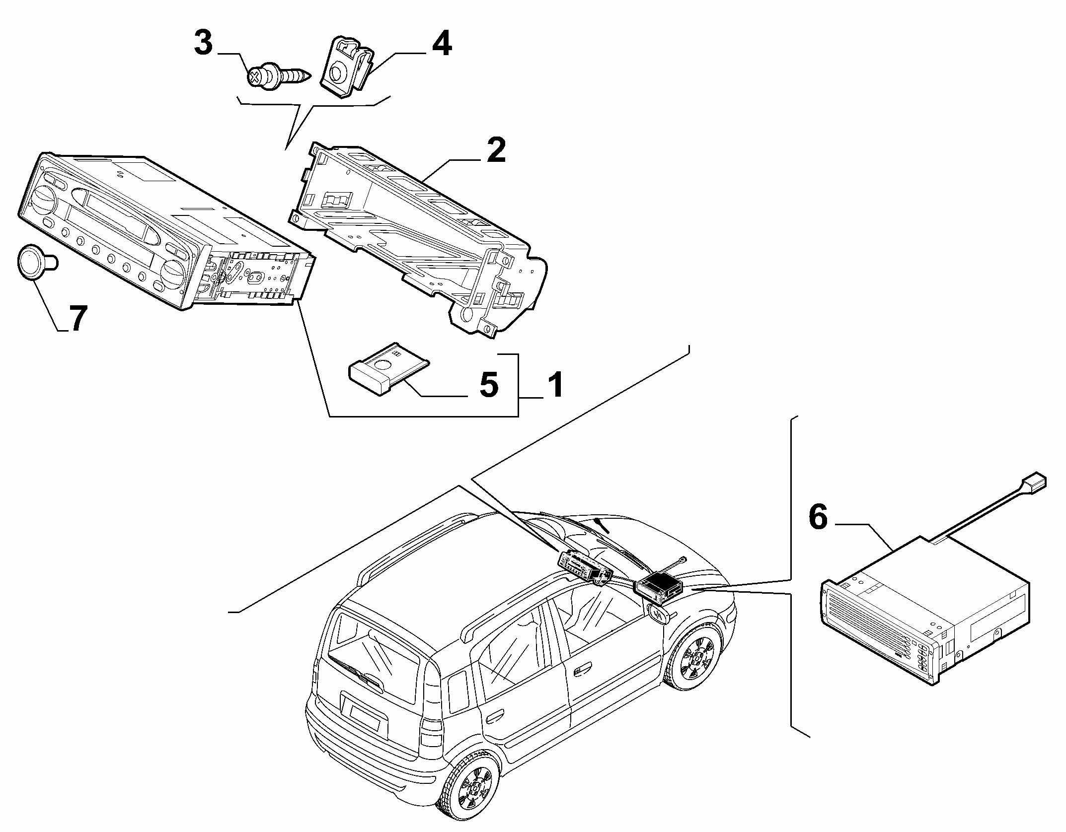 55521-010 RADIO AND AUTOMATED INFO DEVICE 