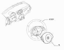 55508-010 DRIVERS AIRBAG