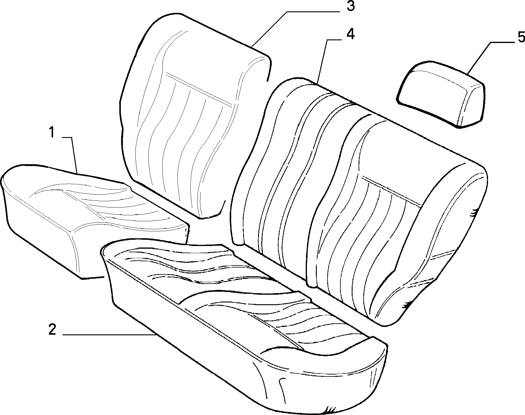 70615/01 REAR SEAT LINING