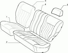 70615/01 REAR SEAT LINING