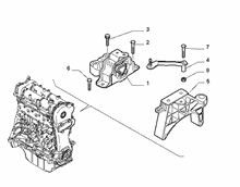 10002-020 GEARBOX INLET SCREW ANCHOR SUSPENSION