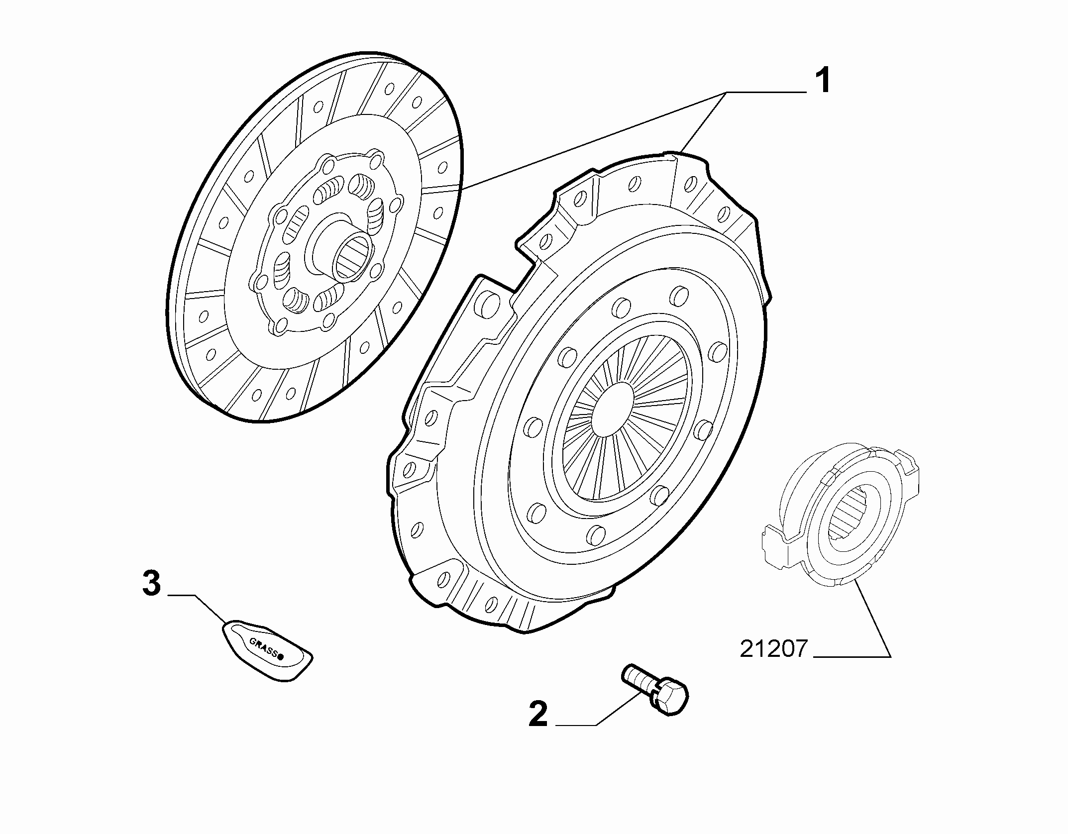 18109-010 CLUTCH KIT