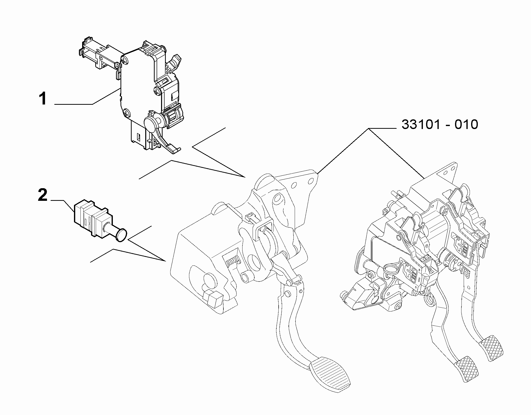 18103-030 HYDRAULIC CLUTCH RELEASE CONTROL SWITCH