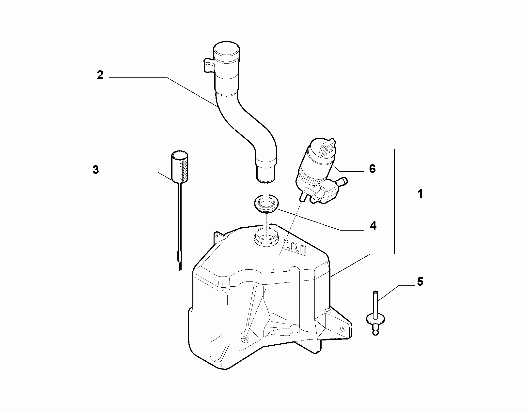 55514-030 WINDSHIELD WIPER RESERVOIR