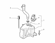 55514-030 WINDSHIELD WIPER RESERVOIR