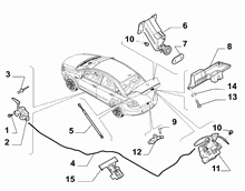 70148-020 BONNET LOCK