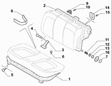70613-020 REAR SEAT FRAME