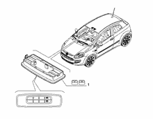 55503-040 ROOFLIGHT SWITCH