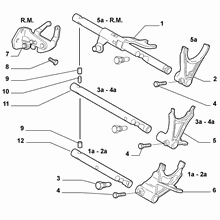 21219-020 GEAR FORKS STAMP