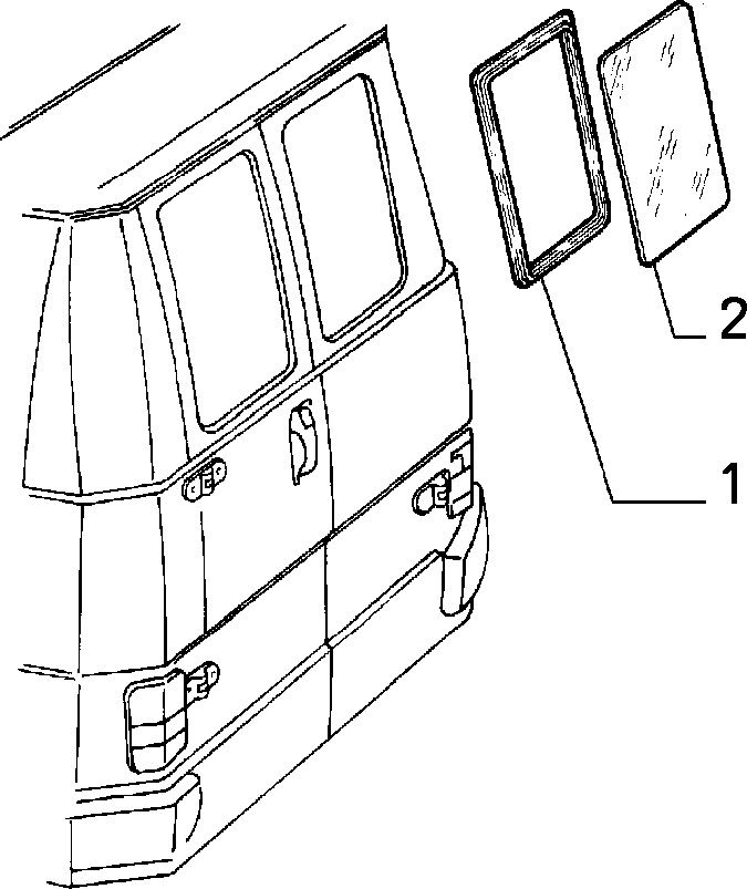 70148/01 ДВЕРЬ ЗАДКА