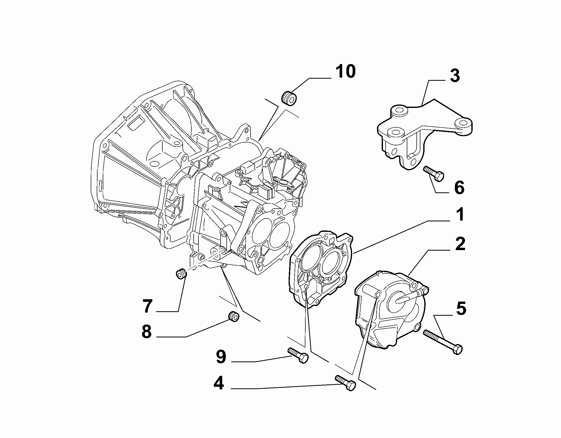 21207-020 GEAR BOX COVERS