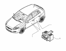 55502-040 REMOTE CONTROL  DOOR LOCK
