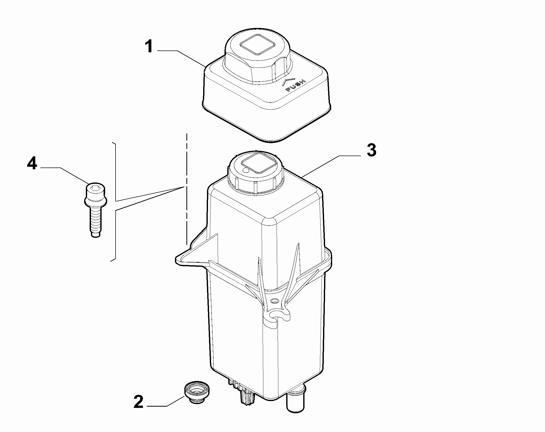 41207-010 OIL TANK HYDROGUIDE